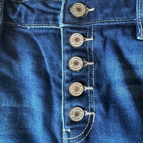 KANCAN✨ Women’s High-Rise Button Fly Distressed Ankle Skinny Jeans 👖👟💃 Sz 29 - Picture 11 of 15